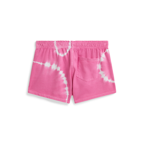Dalia Pink Tie Dye Tie-Dye Cotton Jersey Short Girls 7-16 2