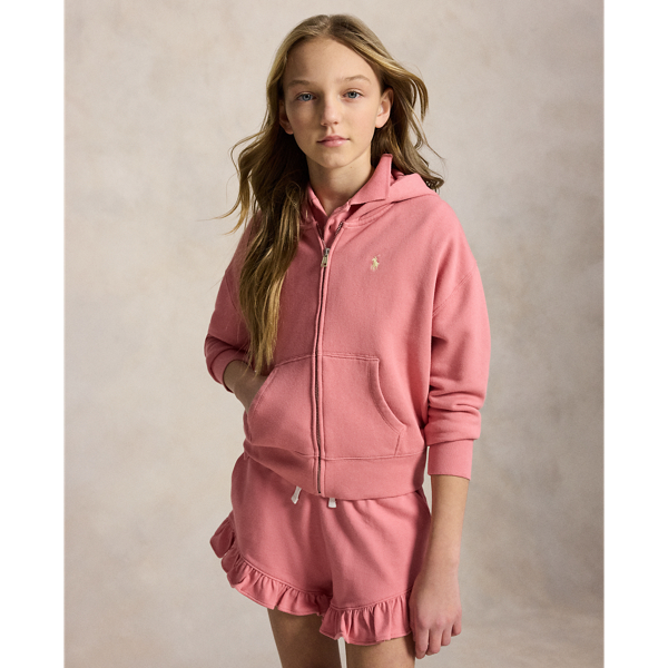 Desert Rose Terry Full-Zip Hoodie Girls 7-14 Years 1