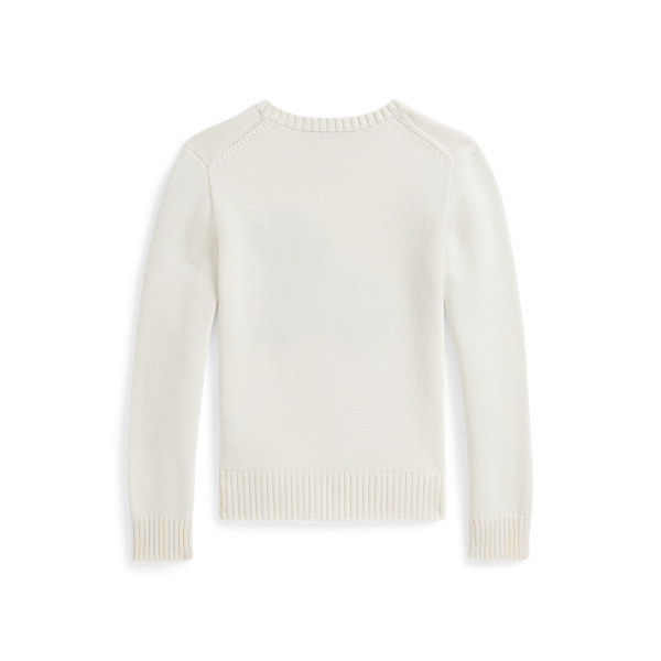 Nevis Dog Crewneck Jumper Girls 7-14 Years 2