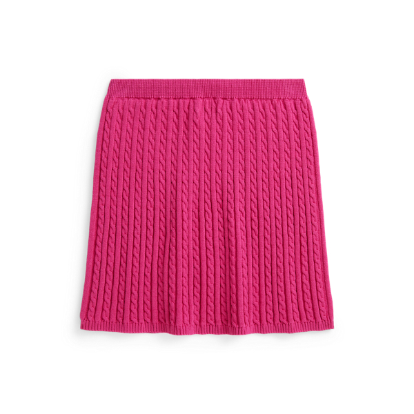 Mini-Cable Cotton Skirt