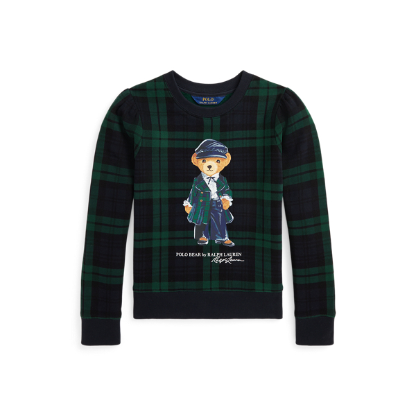Sweat &eacute;cossais Polo Bear en molleton