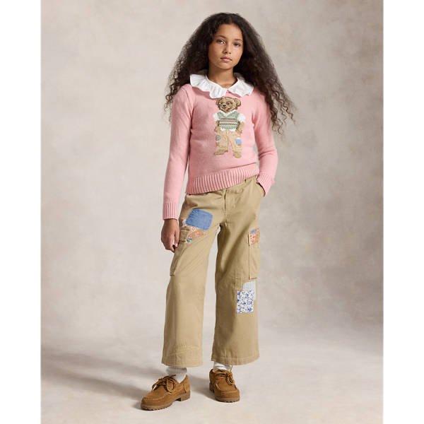 Adirondack Rose Polo Bear Jumper Girls 7-14 Years 4