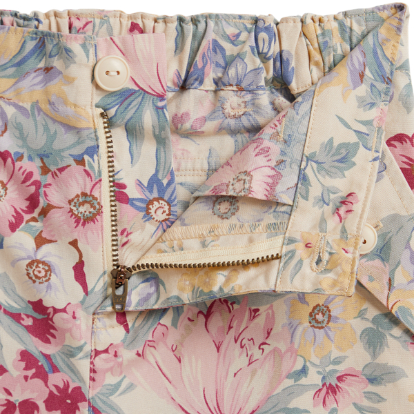 Alyssa Floral Floral Canvas Wide-Leg Cargo Pant Girls 7-16 6