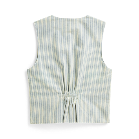 Детские жилеты Ralph Lauren Floral-Print Cotton Canvas Vest