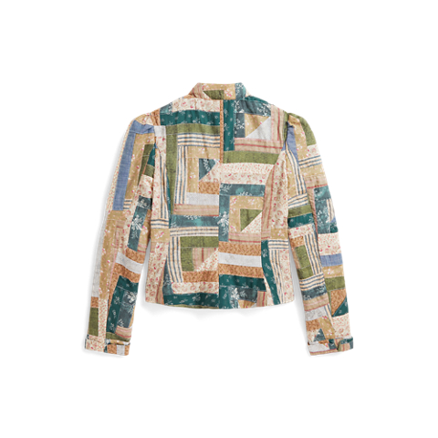 Детские куртки Ralph Lauren Patchwork Cotton Jacket