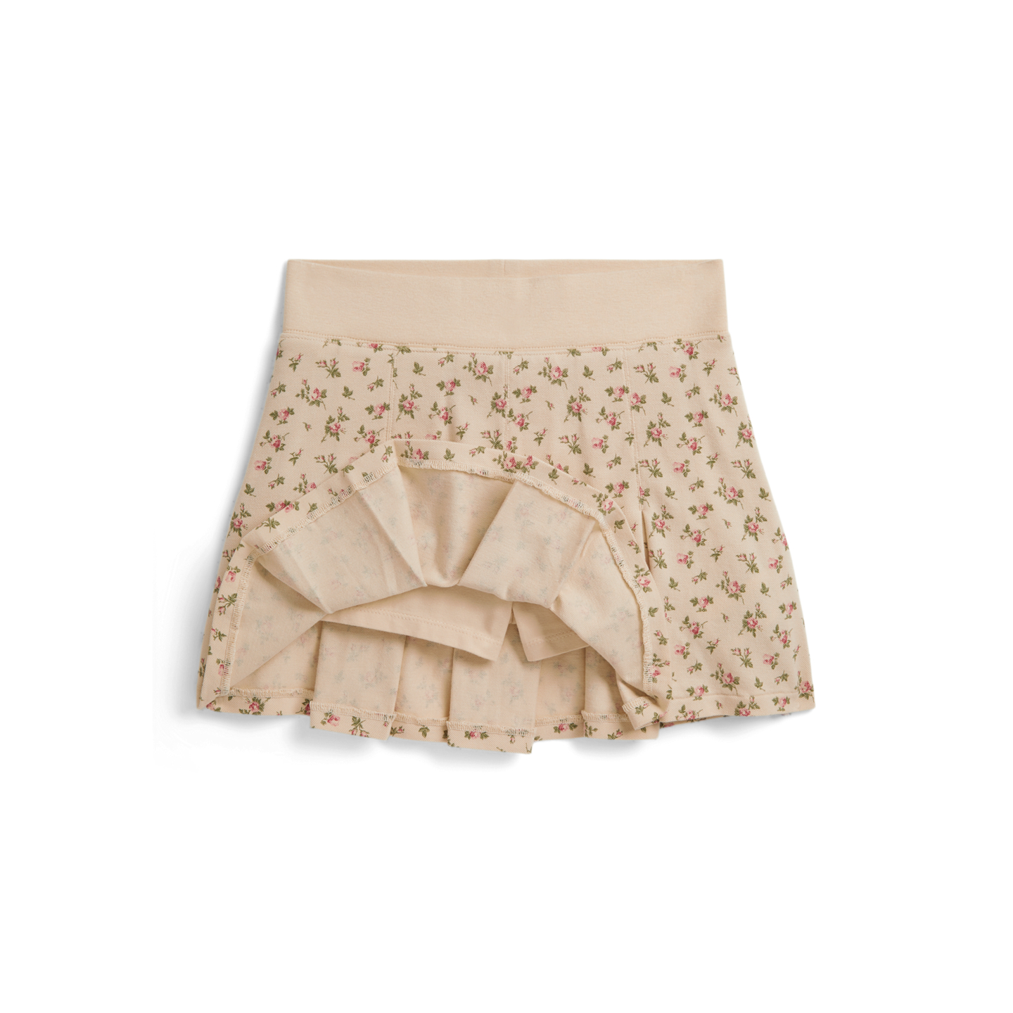 Детские комплекты Ralph Lauren Floral Stretch Mesh Polo Shirt & Skort, цвет: С принтом — фото 2