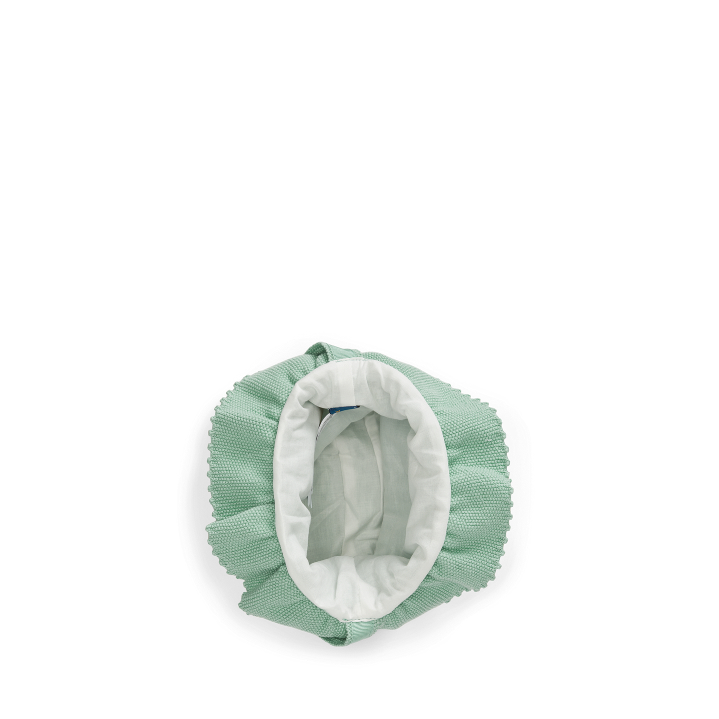 Детская сумка Ralph Lauren Mini-Cable Drawstring Bucket, цвет: Celadon — фото 2