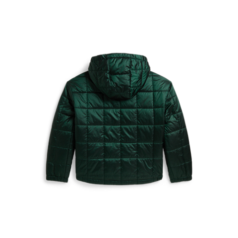 Детские куртки Ralph Lauren Quilted Metallic Water-Repellent Jacket