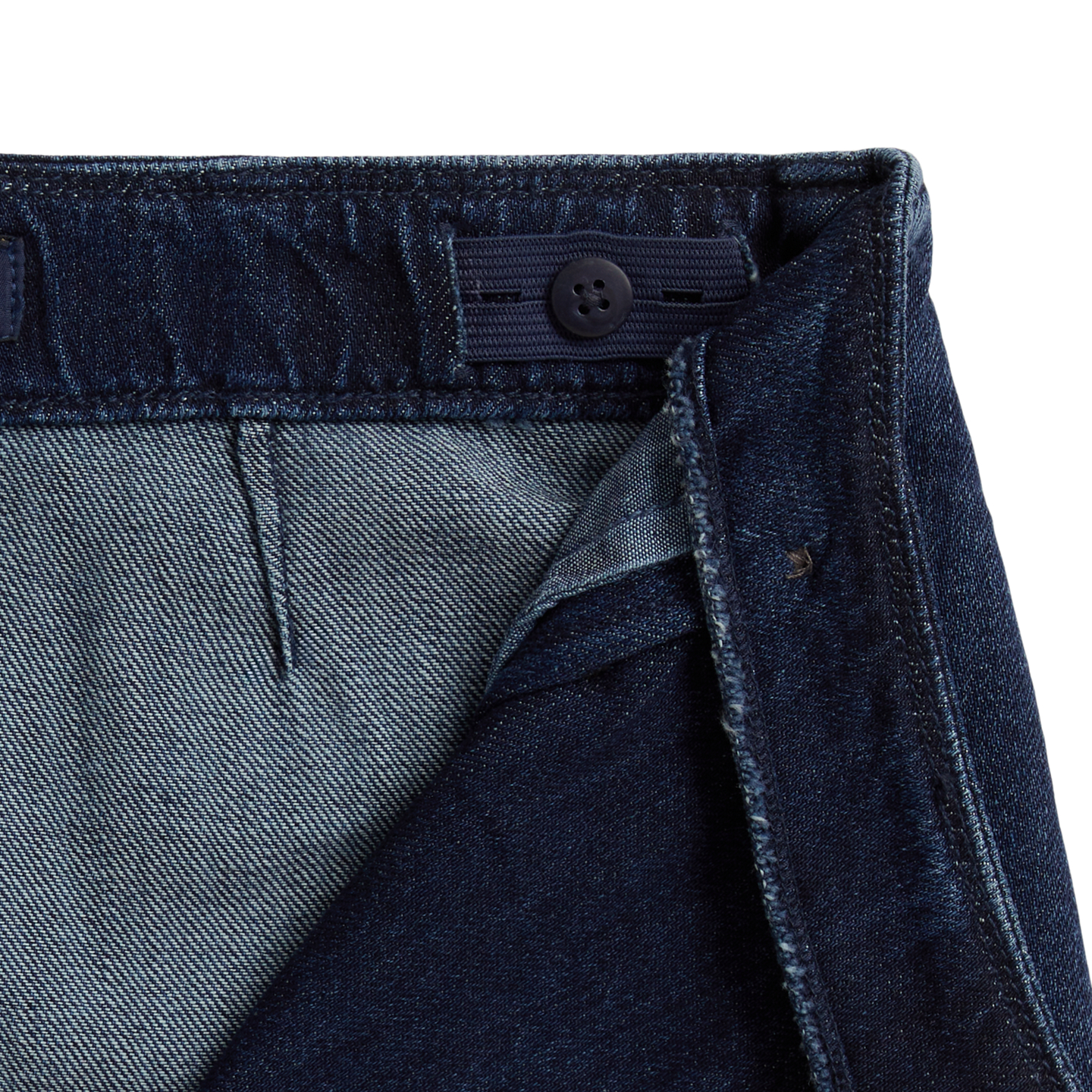 Детская юбка Ralph Lauren Denim Wrap, цвет: Варёный — фото 5