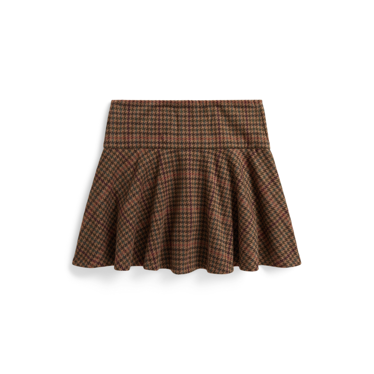 Детская юбка-шорты Ralph Lauren Plaid Double-Knit Skort, цвет: Tweed — фото 1