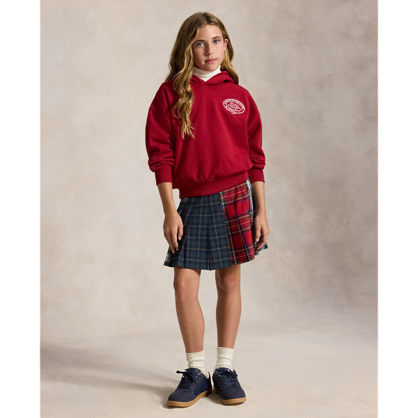 Plaid Poplin Skirt