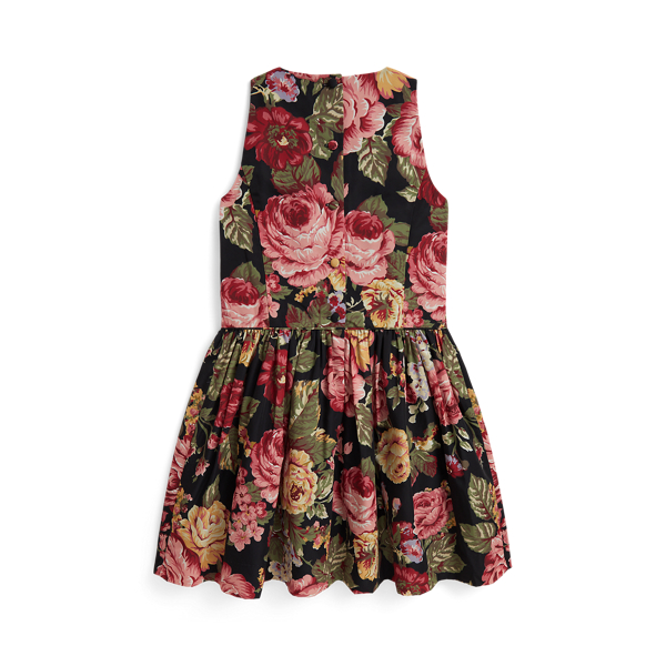 Sleeveless Floral Dress