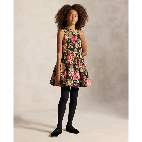 Sleeveless Floral Dress