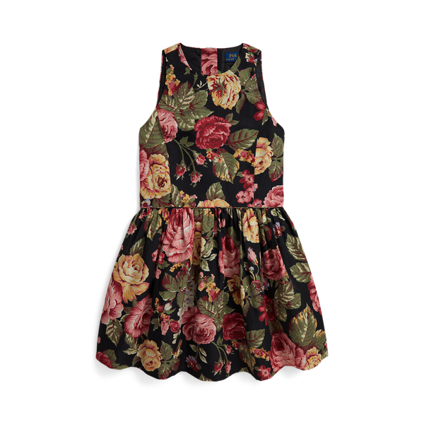 Sleeveless Floral Dress