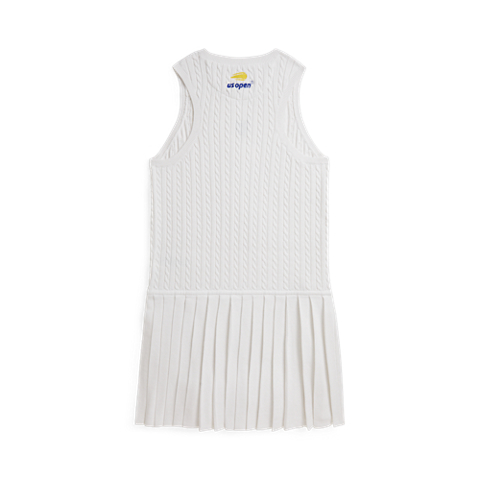 Детское платье Ralph Lauren US Open Cotton Sweater Dress, цвет: Белый