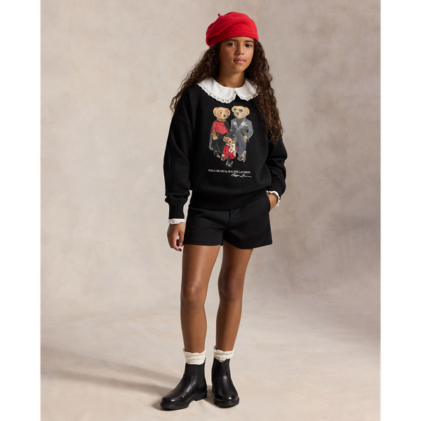 Satin-Trim Tuxedo Short