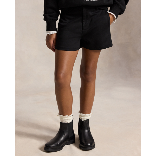 Satin-Trim Tuxedo Short