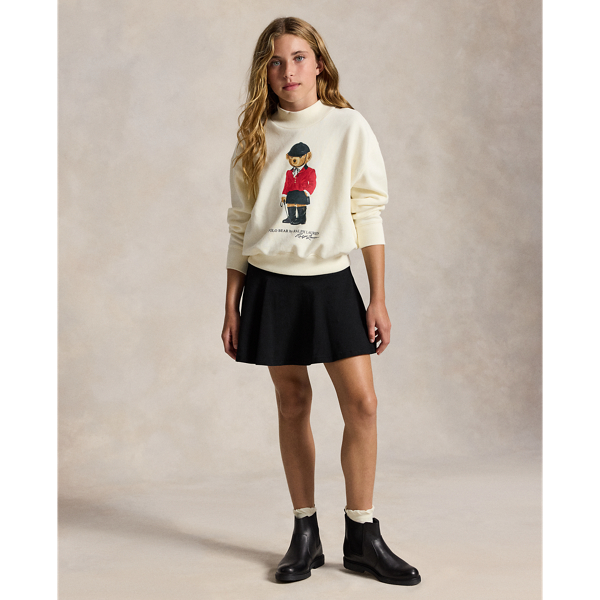 Polo Bear Fleece Boxy Sweatshirt