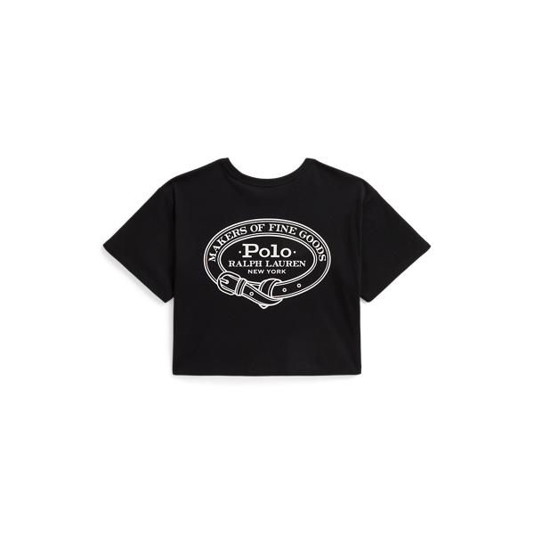 Graphic Cotton Jersey Boxy T-Shirt