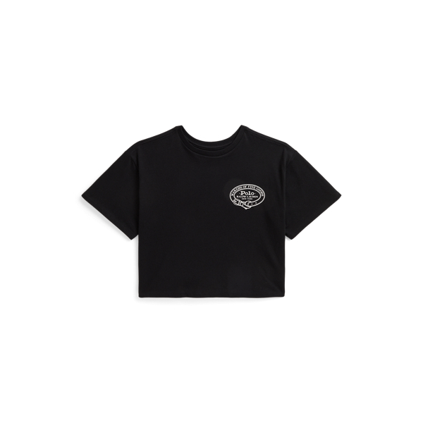 Graphic Cotton Jersey Boxy T-Shirt