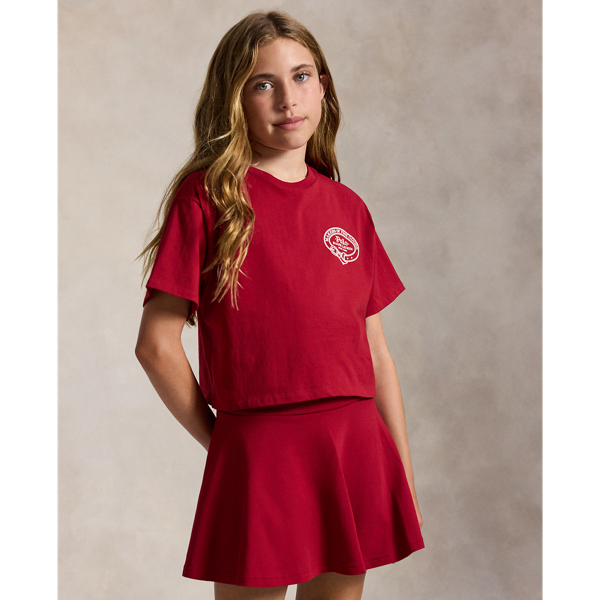 Graphic Cotton Jersey Boxy Tee