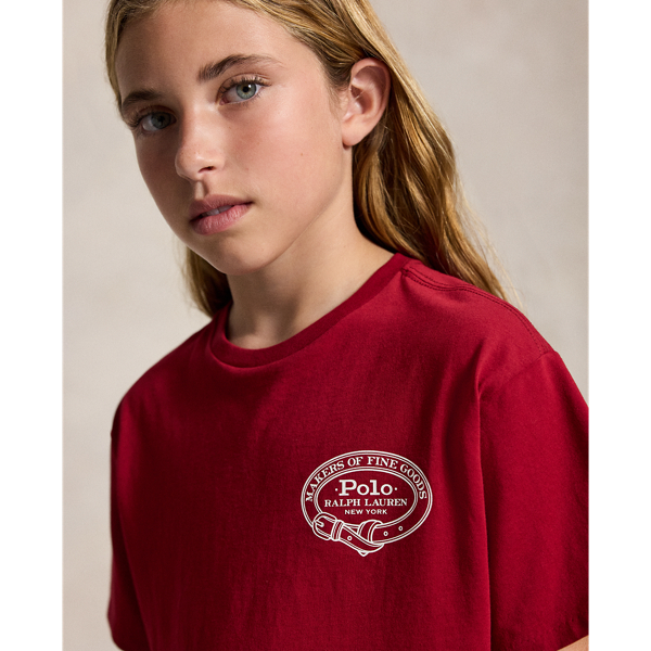 Graphic Cotton Jersey Boxy Tee