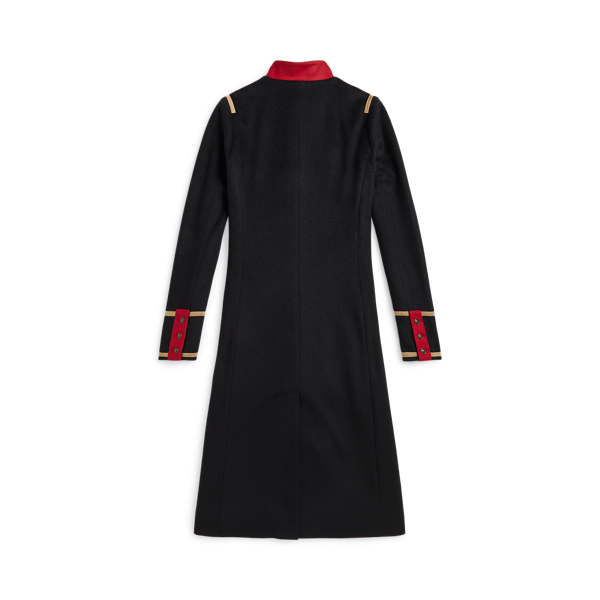 Brushed-Knit Admiral Coat