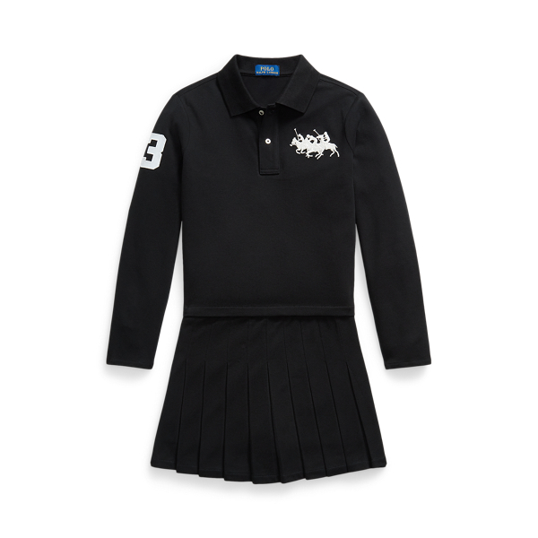Stretch Mesh Polo Shirt & Skort