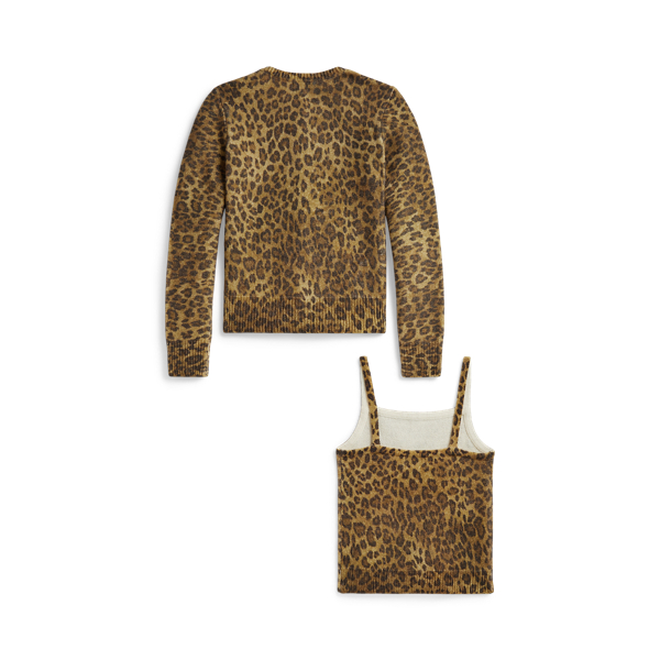 Wool-Cashmere Cardigan & Tank Top