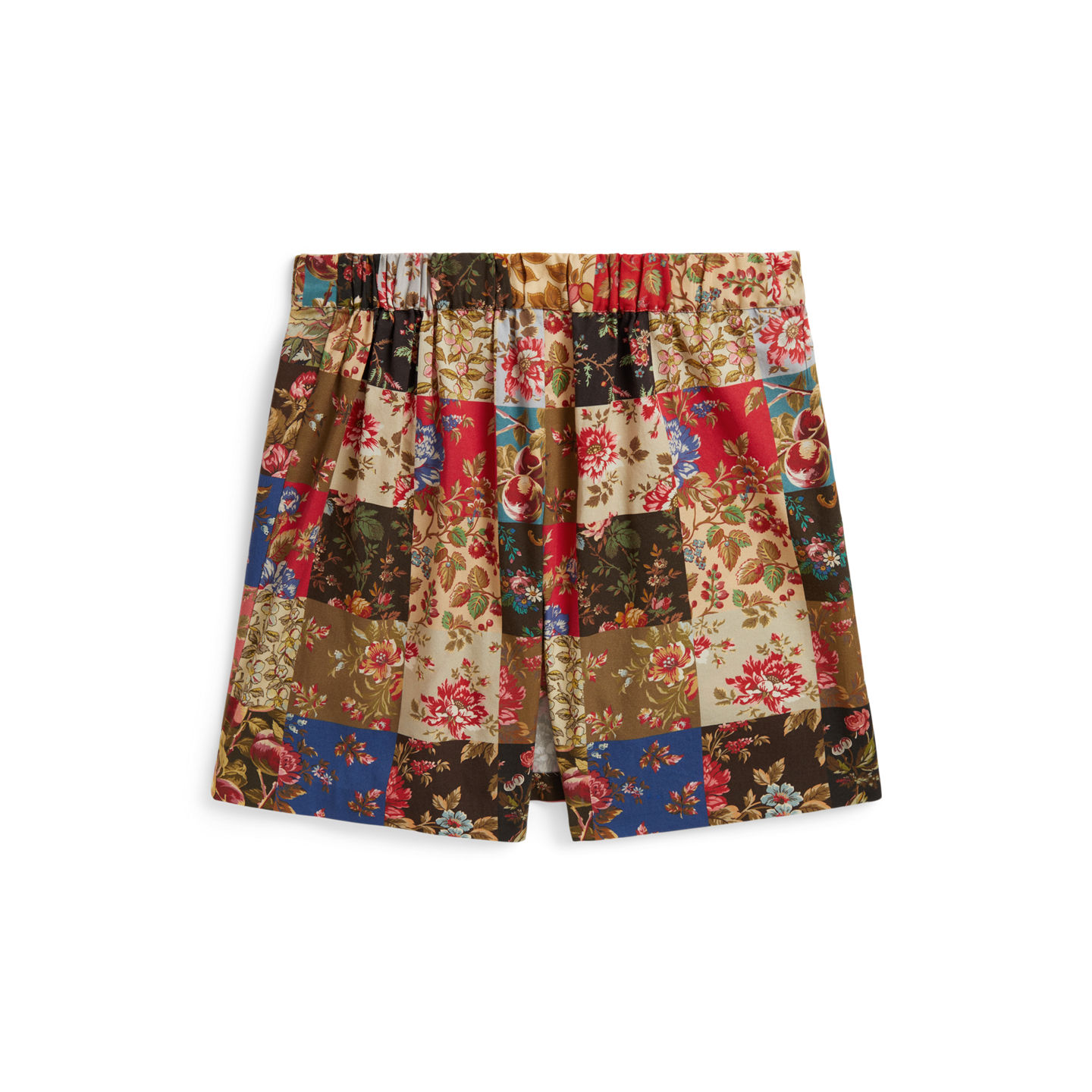 Детская юбка-шорты Ralph Lauren Printed Faux-Wrap Cotton Poplin Skort, цвет: С принтом — фото 1