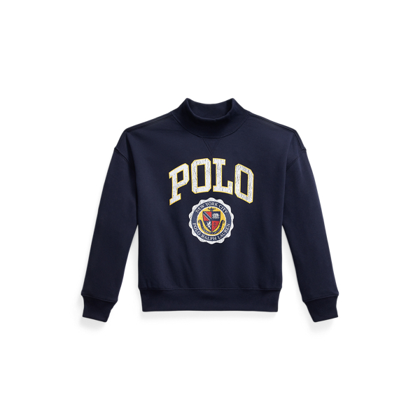 Logo Crest Fleece Sweatshirt