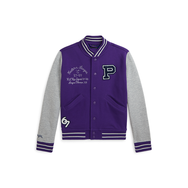 Double-Knit Baseball Jacket