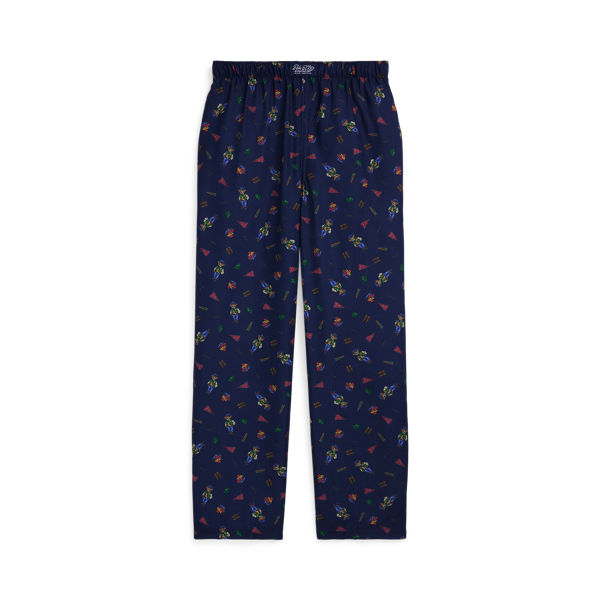 Medieval Blue Polo Bear Twill Sleep Pant Boys 8-20 1