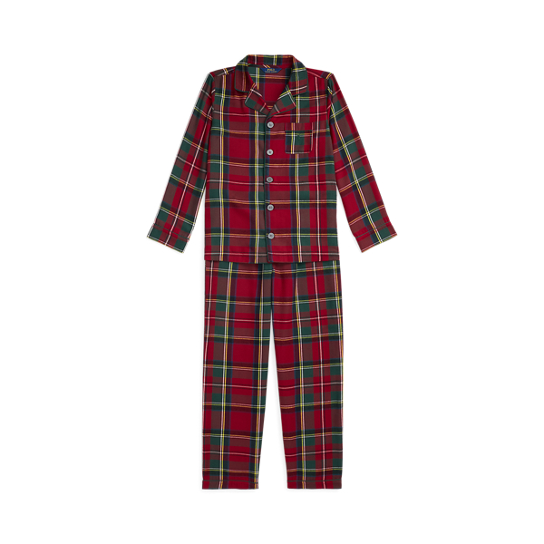 Plaid Twill Sleep Set