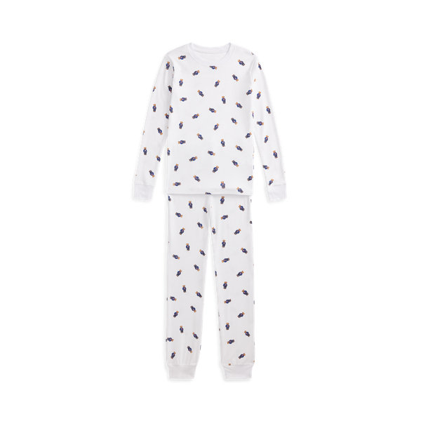 Pyjama Polo Bear en coton c&ocirc;tel&eacute; Boys 6-14 Years en 1