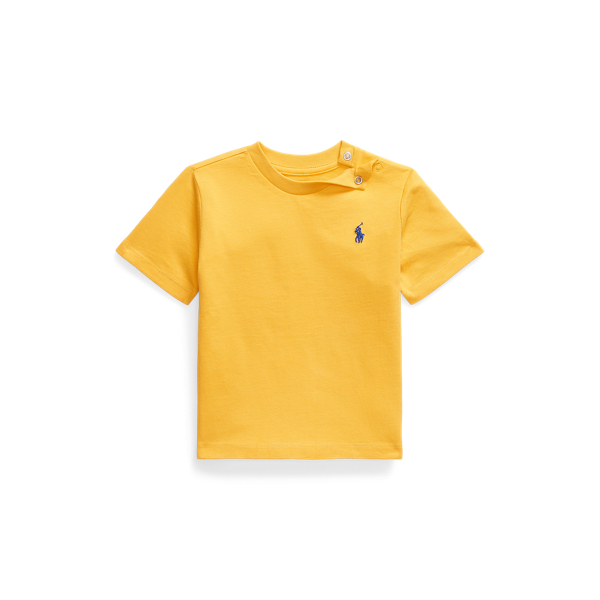 Cotton Jersey Crewneck T-Shirt