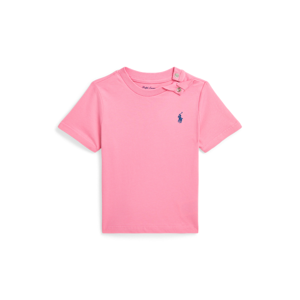 Cotton Jersey Crewneck T-Shirt
