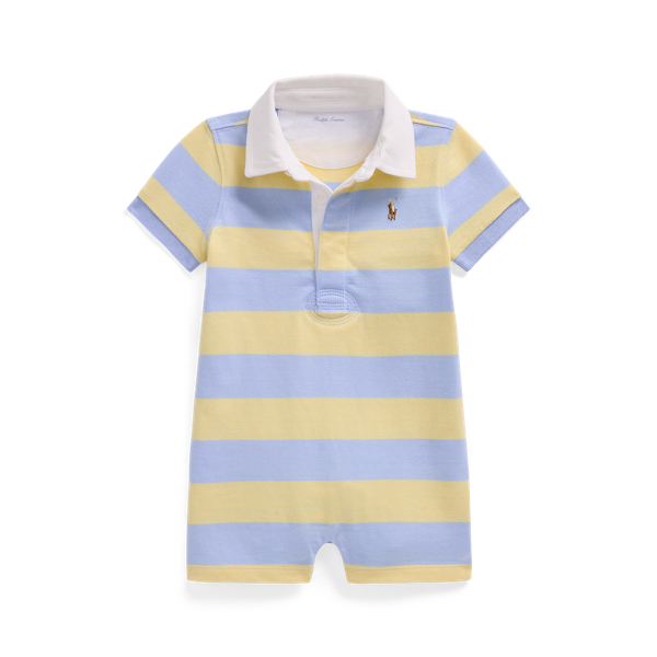 Striped Cotton Rugby Shortall