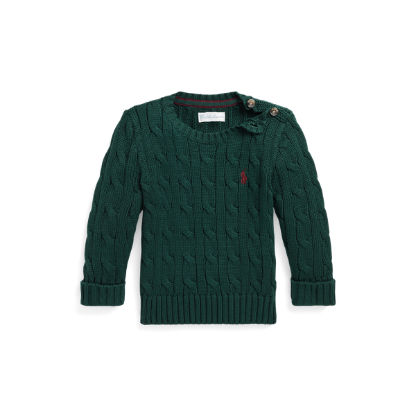 Cable-Knit Cotton Jumper