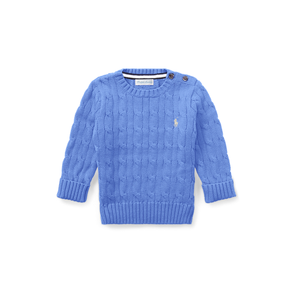 Cable-Knit Cotton Jumper