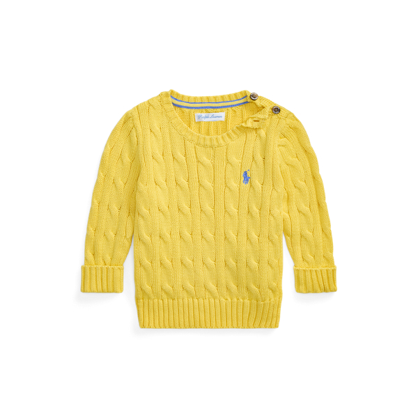 Cable-Knit Cotton Jumper