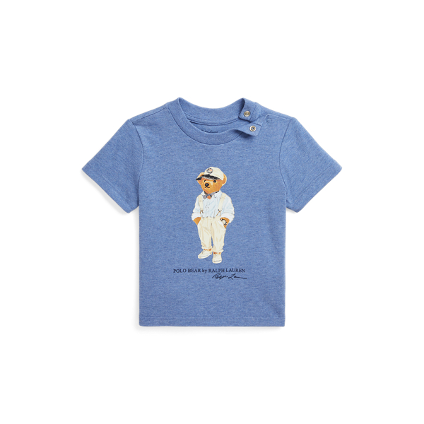 Polo Bear Cotton Jersey T-Shirt