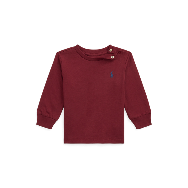 Cotton Jersey Long-Sleeve Tee