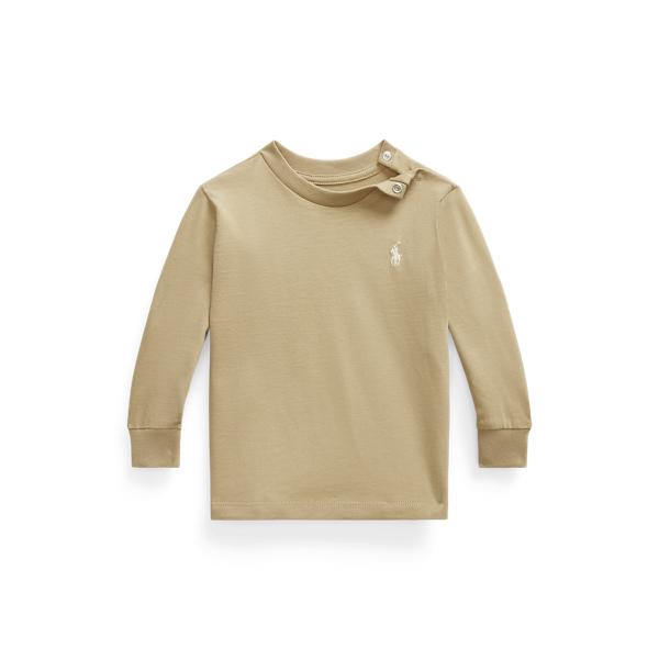 Cotton Jersey Long-Sleeve Tee