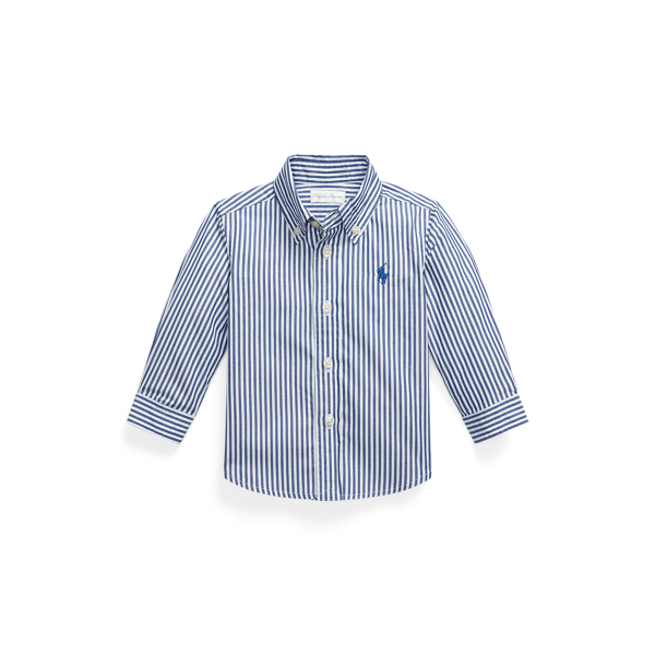 Striped Cotton Poplin Shirt