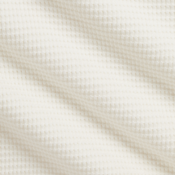 Clubhouse Cream Waffle-Knit Cotton Long-Sleeve Tee Baby Boy 3