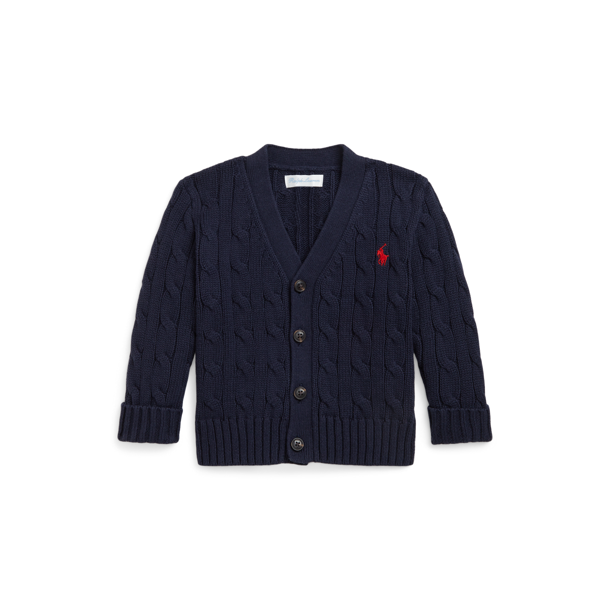 POLO RALPH LAURENポロラルフローレンケーブルニット カーディガン POLO RALPH LAUREN（ポロ ラルフ ローレン）】ケーブルニット