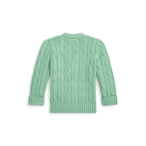 RALPH LAUREN ニットカーディガン リネン 100% Vネック