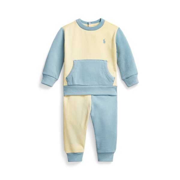 Fleece Sweatshirt &amp; Jogging Bottom Set