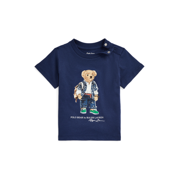 Polo Bear Cotton Jersey T-Shirt